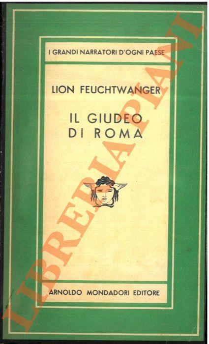 Il giudeo di Roma - Lion Feuchtwanger - copertina
