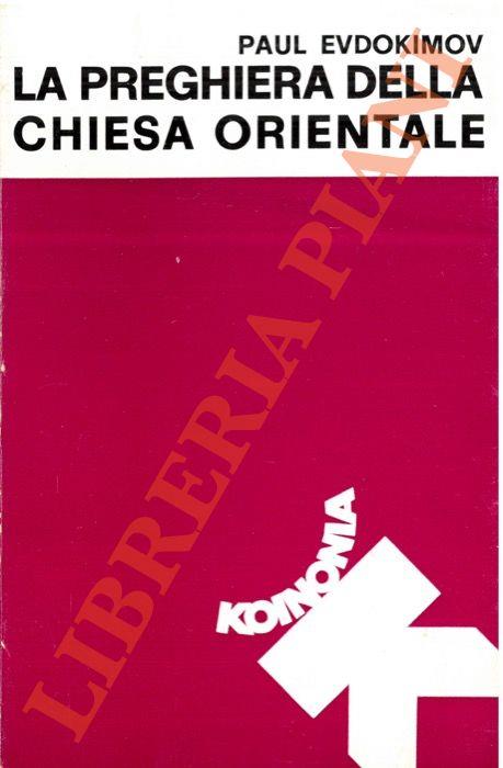 preghiera della Chiesa orientale - Paul Evdokïmov - copertina