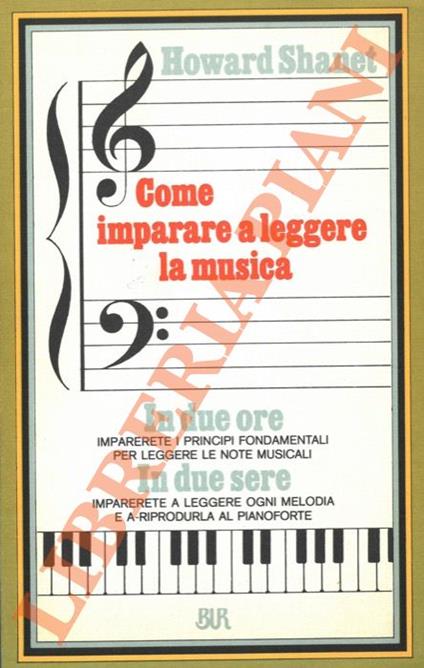 Come imparare a leggere a musica - Howard Shanet - copertina