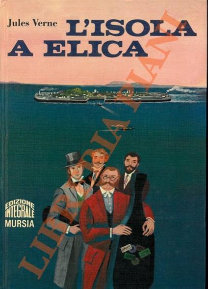 L' isola a elica - Jules Verne - copertina