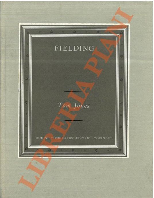 Tom Jones. - Henry Fielding - copertina