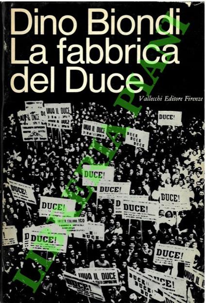 fabbrica del Duce - Dino Biondi - copertina