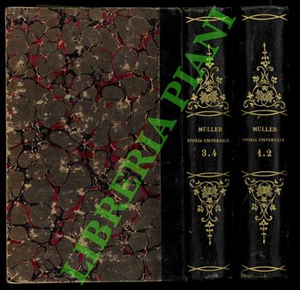 Storia Universale. Tradotta dal professore Gaetano Barbieri. Seconda edizione. - copertina