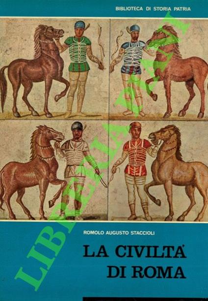 civiltà di Roma nel secolo d'oro dell'Impero - copertina