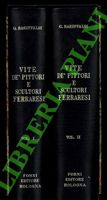 Vite de' pittori e scultori ferraresi. - Girolamo Baruffaldi - copertina