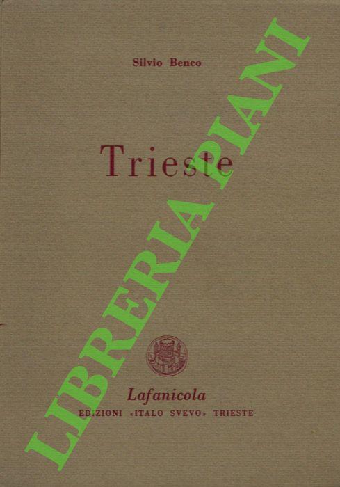 Trieste - Silvio Benco - copertina