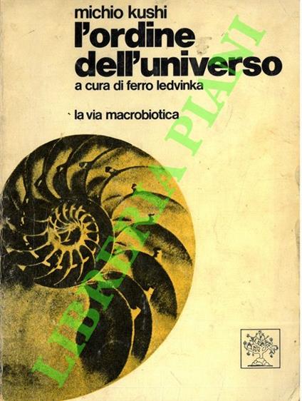 L' ordine dell'Universo - Michio Kushi - copertina
