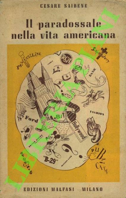 Il paradossale nella vita americana - Cesare Saibene - copertina