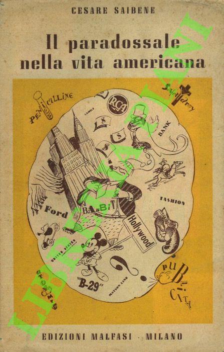Il paradossale nella vita americana - Cesare Saibene - copertina