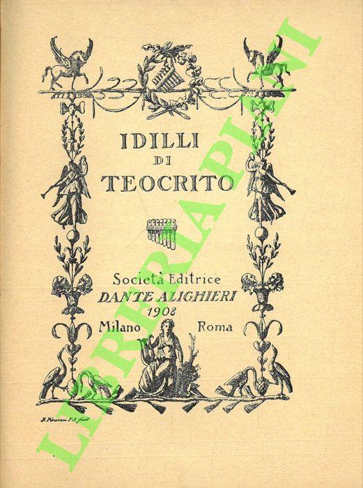 Idilli di Teocrito.