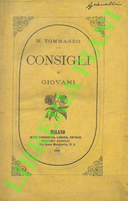 Consigli ai giovani - Niccolò Tommaseo - copertina