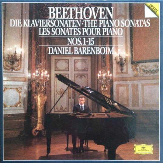Sonate Per Pianoforte 1-15 - Vinile LP di Ludwig van Beethoven,Daniel Barenboim