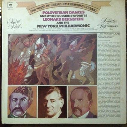 Polovetsian Dances - Vinile LP di Leonard Bernstein,Alexander Borodin