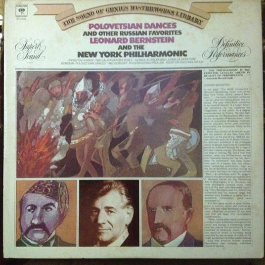 Polovetsian Dances - Vinile LP di Leonard Bernstein,Alexander Borodin