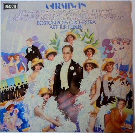 Girl Crazy - Oh, Kay - Funny Face - Of Thee I Sing E Altro - Vinile LP di George Gershwin,Arthur Fiedler