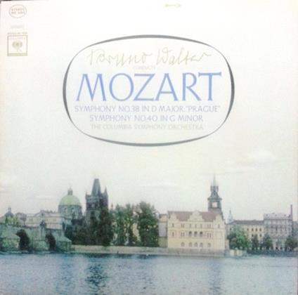 Sinfonia 38 - Sinfonia 40 - Vinile LP di Wolfgang Amadeus Mozart,Bruno Walter