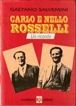 Carlo e Nello Rosselli Un ricordo