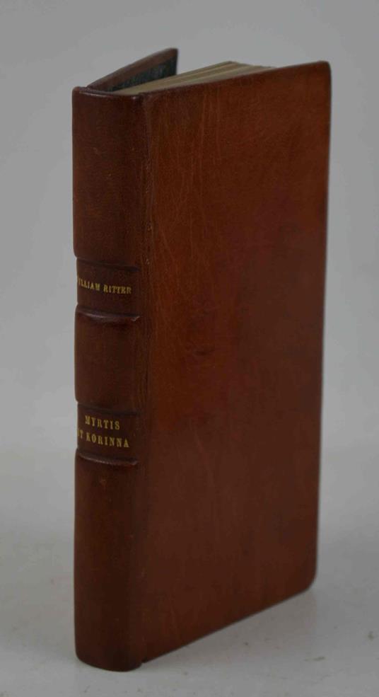 Myrtis et Korinna - William Righter - copertina