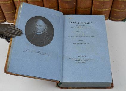 Annali d'Italia dal principio dell'era volgare sino all'anno MDCCXLIX - Muratori Ludovico Antonio - copertina