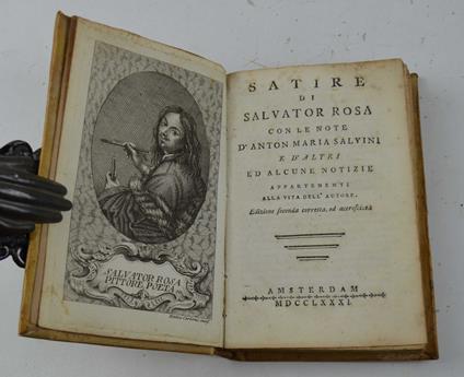 Satire... con le note d'Anton Maria Salvini ed altri - Salvator Rosa - copertina