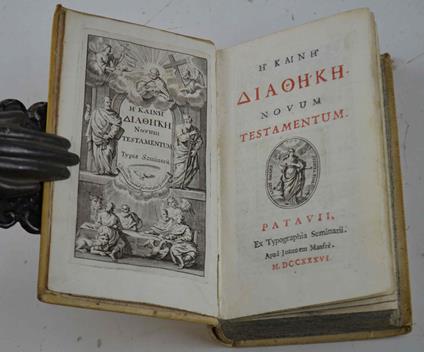 Eh Kaine Diatheke. Novum Testamentum - copertina