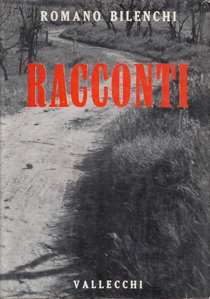 Racconti - Romano Bilenchi - copertina