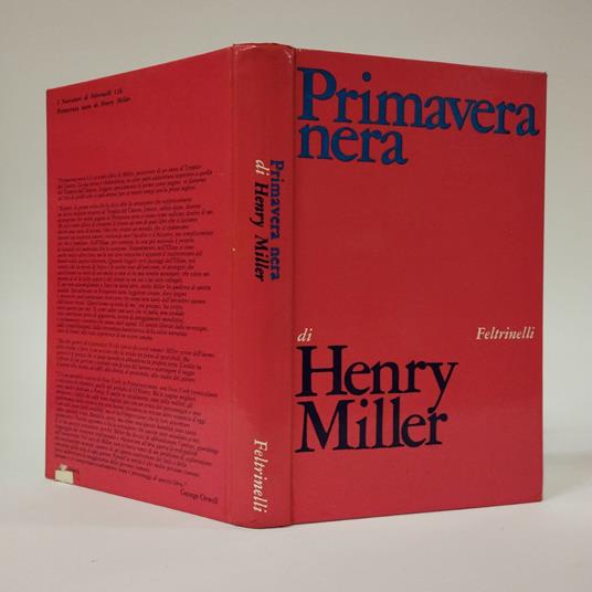 Primavera nera - Henry Miller - copertina
