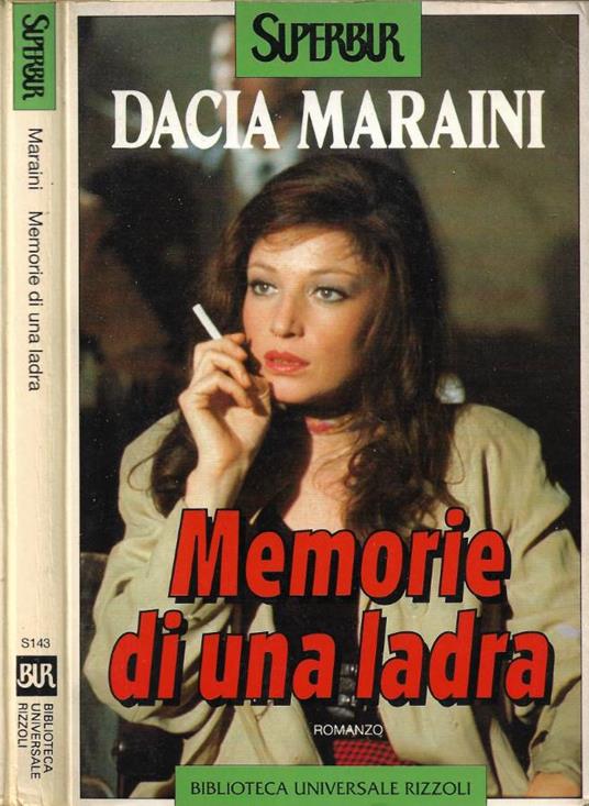 Memorie di una ladra - Dacia Maraini - copertina
