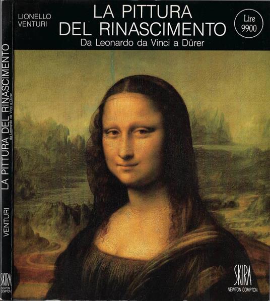 La pittura del Rinascimento - Lionello Venturi - copertina