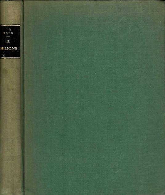 Il milione - Marco Polo - copertina