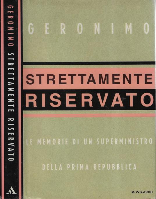Strettamente riservato - Geronimo - copertina