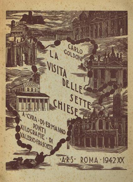 La visita delle sette chiese - Carlo Goldoni - copertina