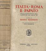 Italia-Roma e papato Vol. I