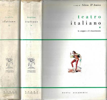 Teatro italiano Vol. I - II - Silvio D'Amico - copertina
