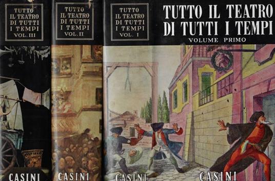 Tutto il teatro di tutti i tempi - Corrado Pavolini - copertina
