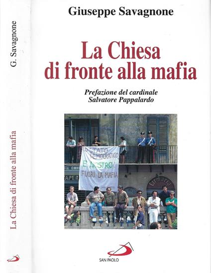 La Chiesa di fronte alla mafia - Giuseppe Savagnone - copertina