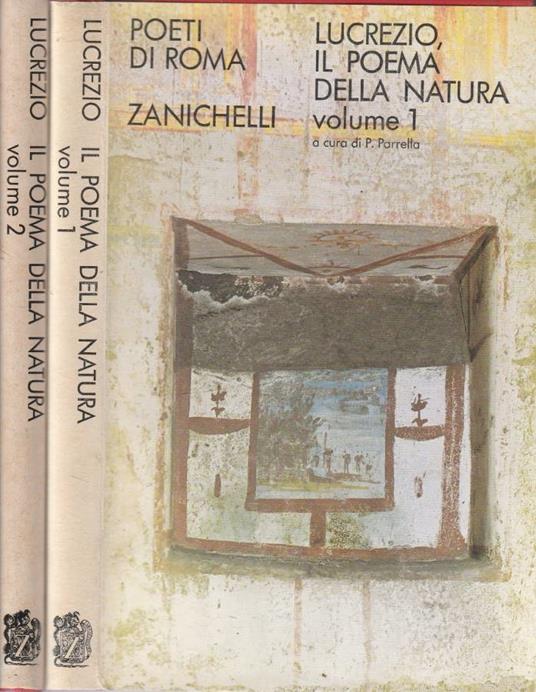 Il poema della natura - Tito Lucrezio Caro - copertina