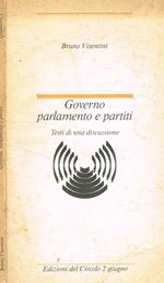 Governo parlamento e partiti