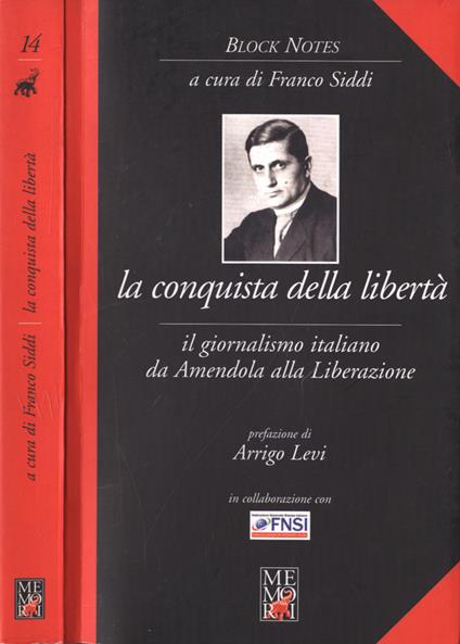 La conquista della libertà - Francesco Siddi - copertina