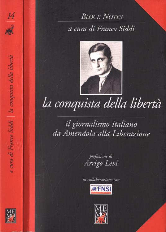 La conquista della libertà - Francesco Siddi - copertina