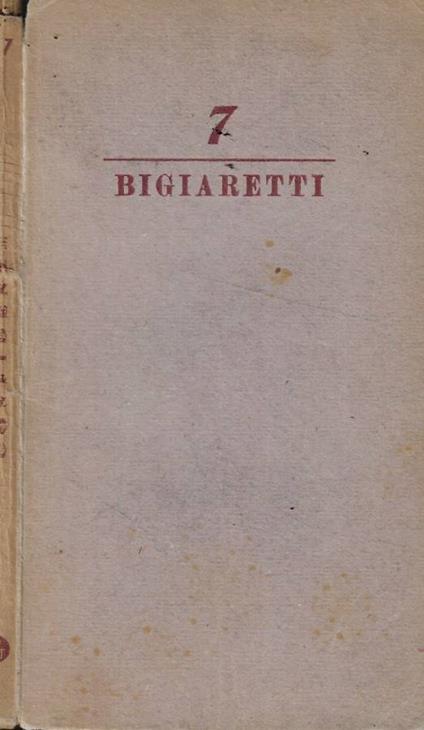Roma borghese - Libero Bigiaretti - copertina