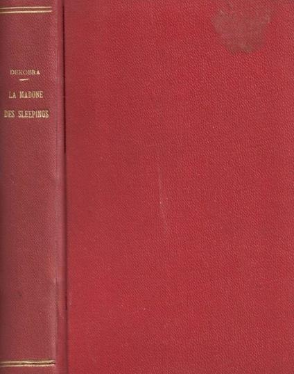 La madone des sleepings - Maurice Dekobra - copertina