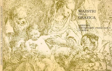 Maestri della grafica. Importante collezione di incisioni dal XVI al XX secolo - copertina