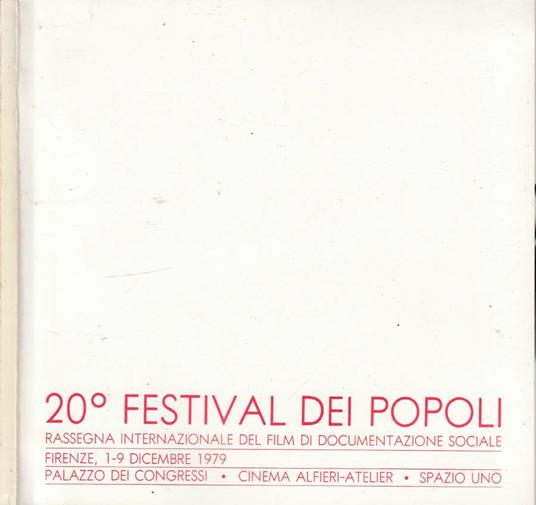 20° Festival dei Popoli - copertina