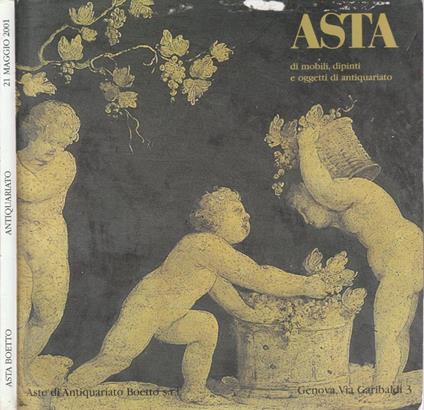 Asta Boetto 21 maggio 2001 - copertina