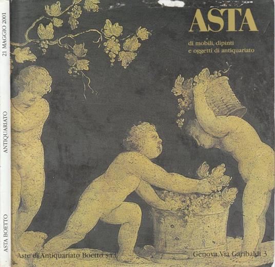 Asta Boetto 21 maggio 2001 - copertina