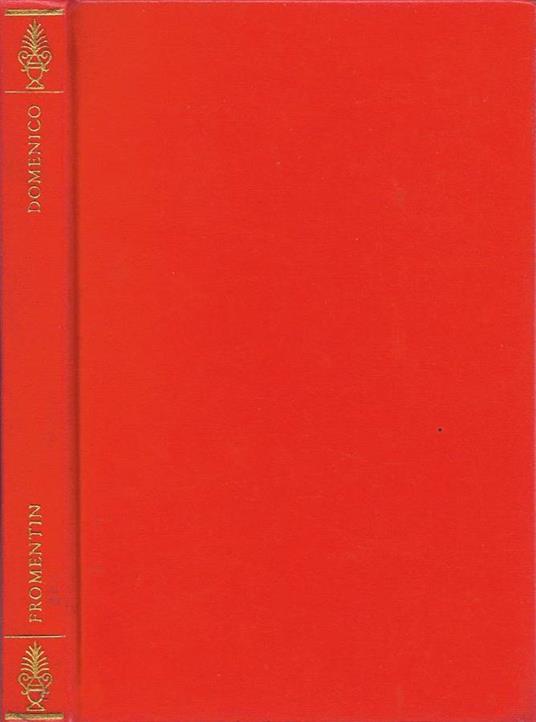 Domenico - Eugéne Fromentin - copertina