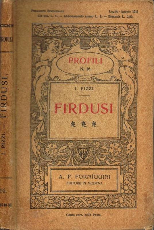 Firdusi - copertina
