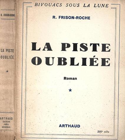 La piste oubliée - copertina