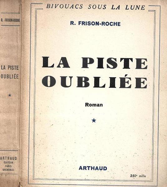 La piste oubliée - copertina